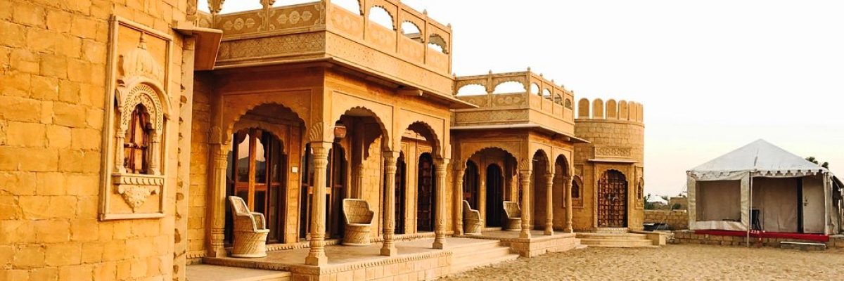 Royal ac room of camp in jaisalmer